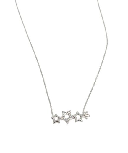 Cadena y Dije de Estrellas con y sin Piedras