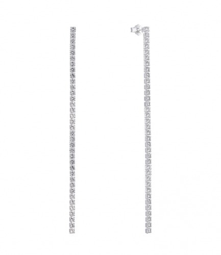 Aros Pasantes con Strass  2.3 mm