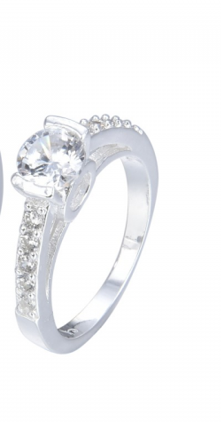 Anillo Compromiso con Piedra