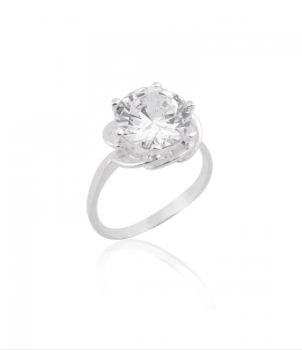 Anillo con Piedra Blanca