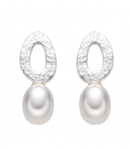 Aros Plata y Perla