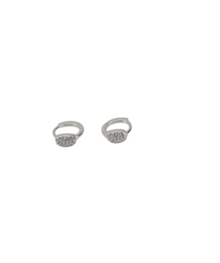 Aros Argollas con Piedra 10 MM