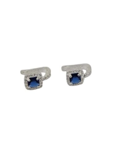 Aros con Piedra Azul