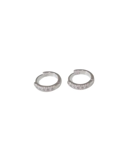 Aros Argollas con Piedras 12MM