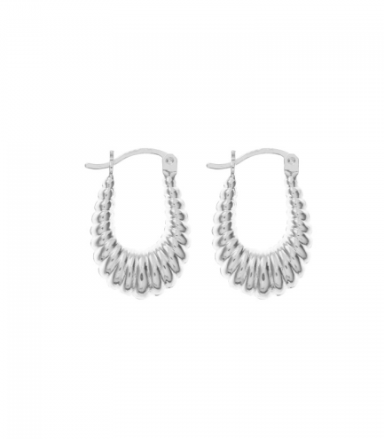 Aros Argollas Infladas 14 MM