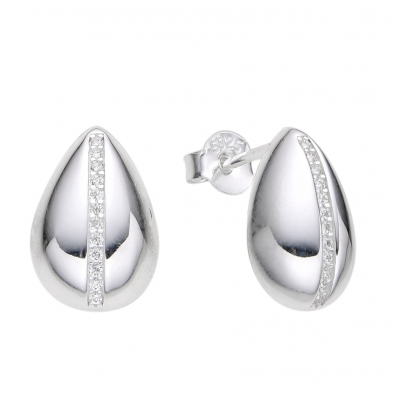 Aros Pasantes Gota con Piedras