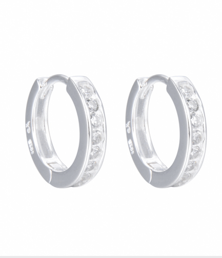 Aros Argollas con Piedras 16MM