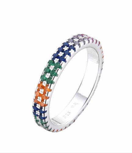 Anillo sin Fin Multicolor
