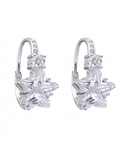 Aros Colgantes con Estrella