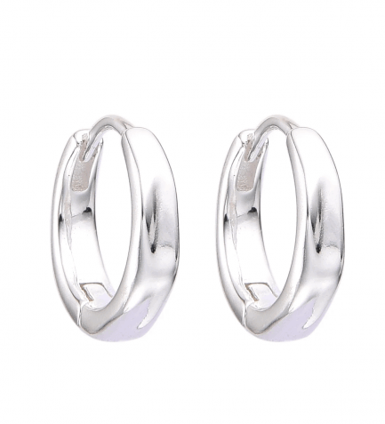 Aros Argollas Liso 14MM