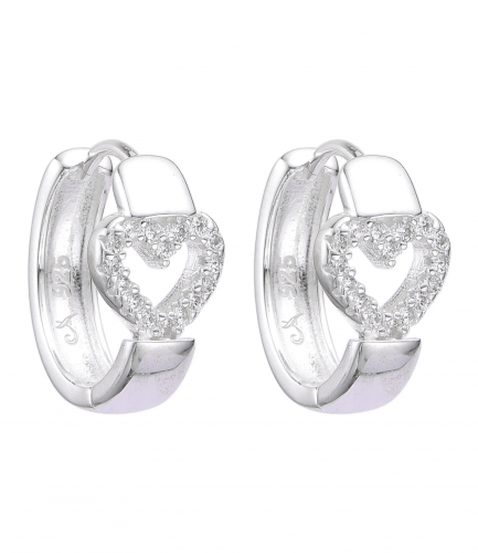 Aros Argollas con Corazón