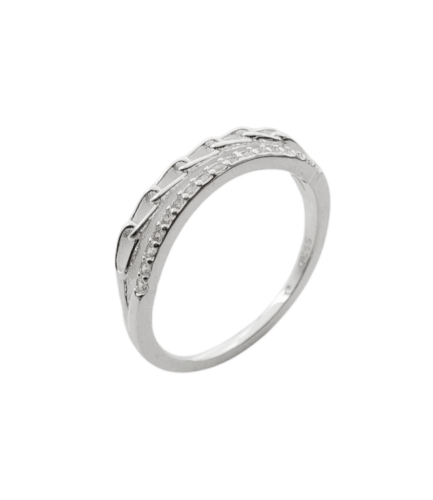 Anillo con Piedras Doble