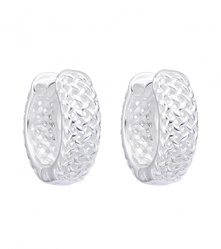 Aros Argollas Labradas 14MM