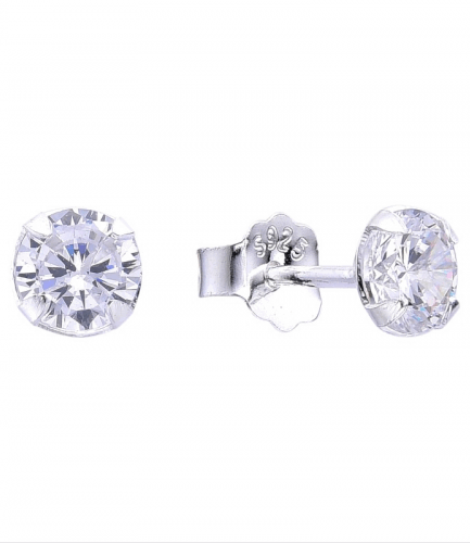 Aros Pasantes Circulo Piedra 5MM