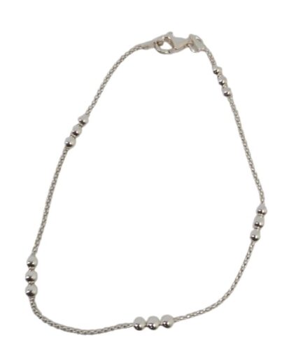 Pulsera Cadena con Bolitas