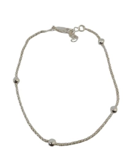 Pulsera Cadena con Bolitas