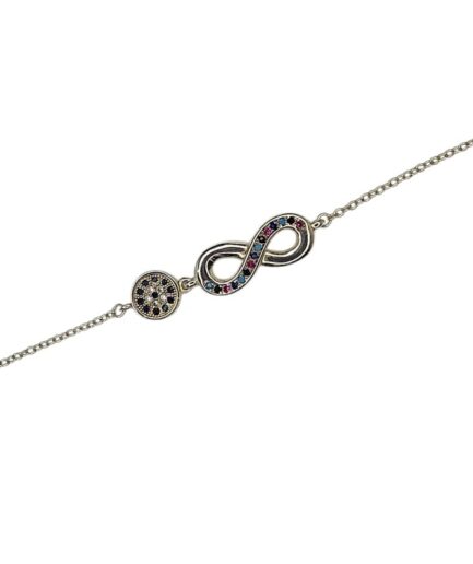 Pulsera Ojo turco e Infinito de Colores