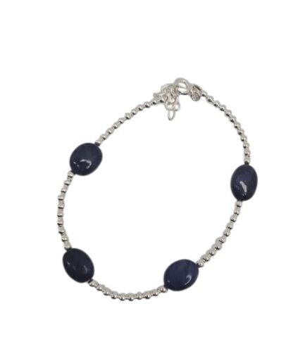 Pulsera con Piedras Azules