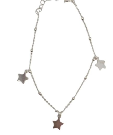 Pulsera con Estrellas Colgantes