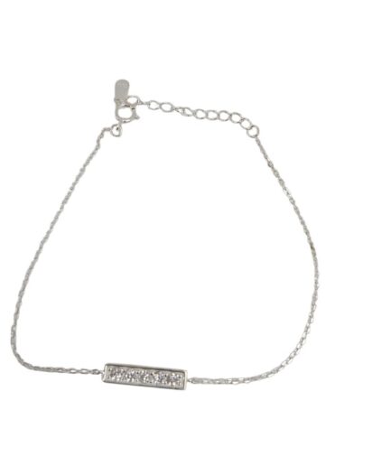 Pulsera con Piedras en el Centro